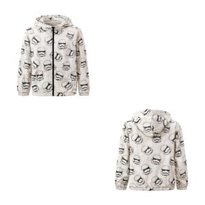 Fyter Kids Printed Jacket with Detachable Hood