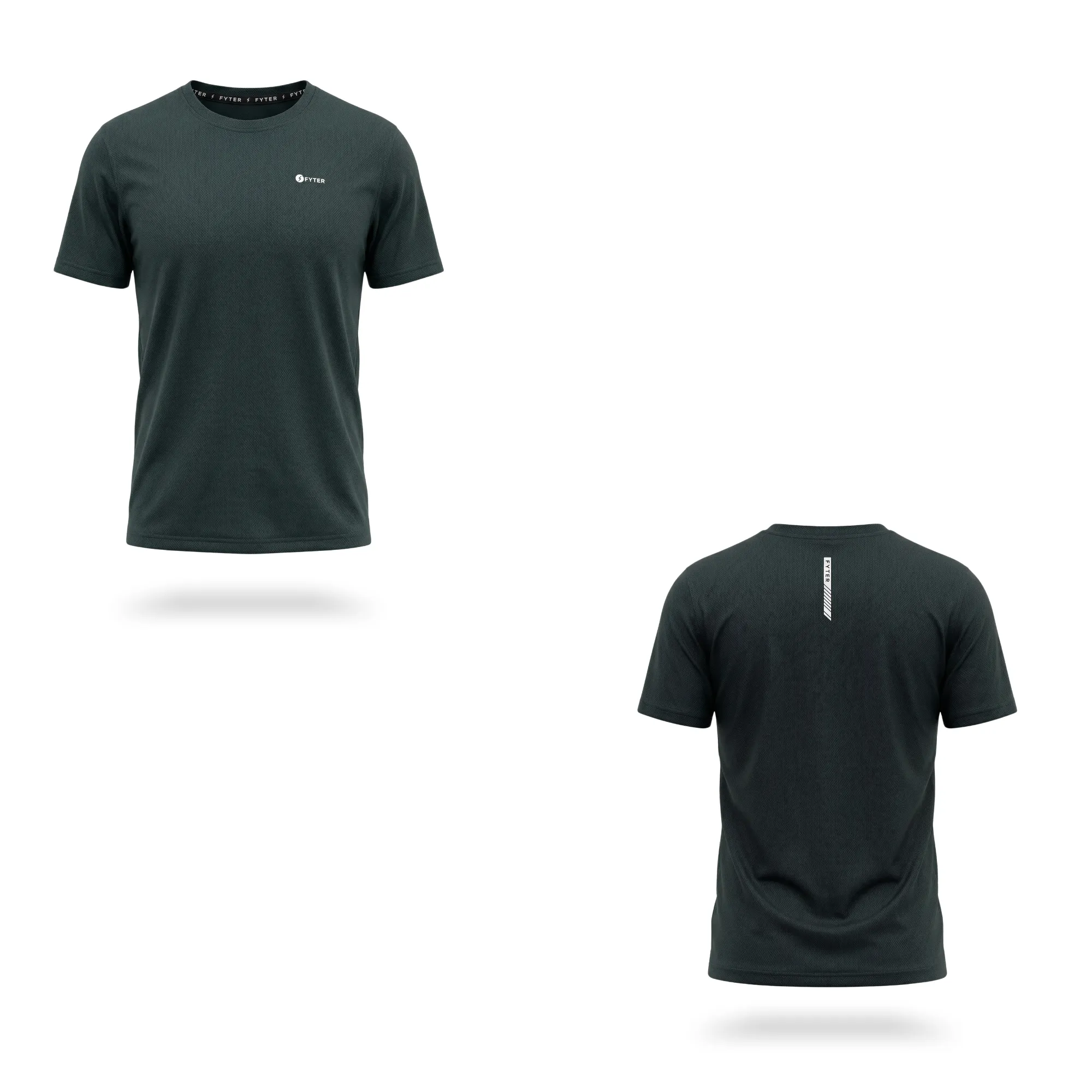 fyter men dri fit training t shirt breathable gym workout t shirt for men