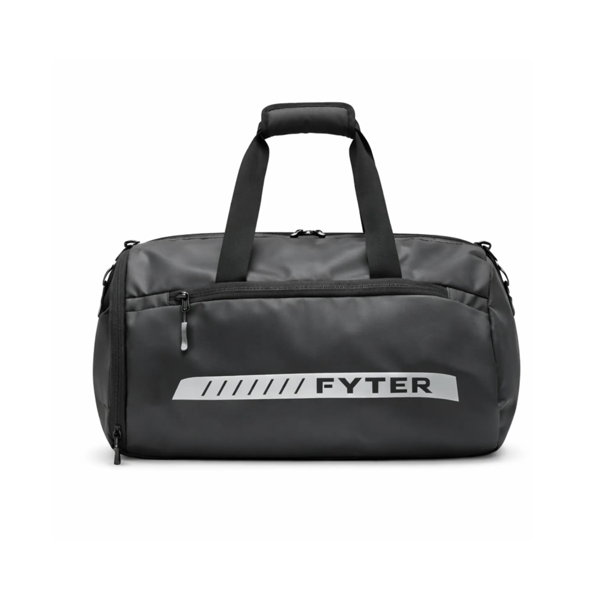 fyter gym bag with shoe compartment black duffle bag with separate shoe storage for gym and travel
