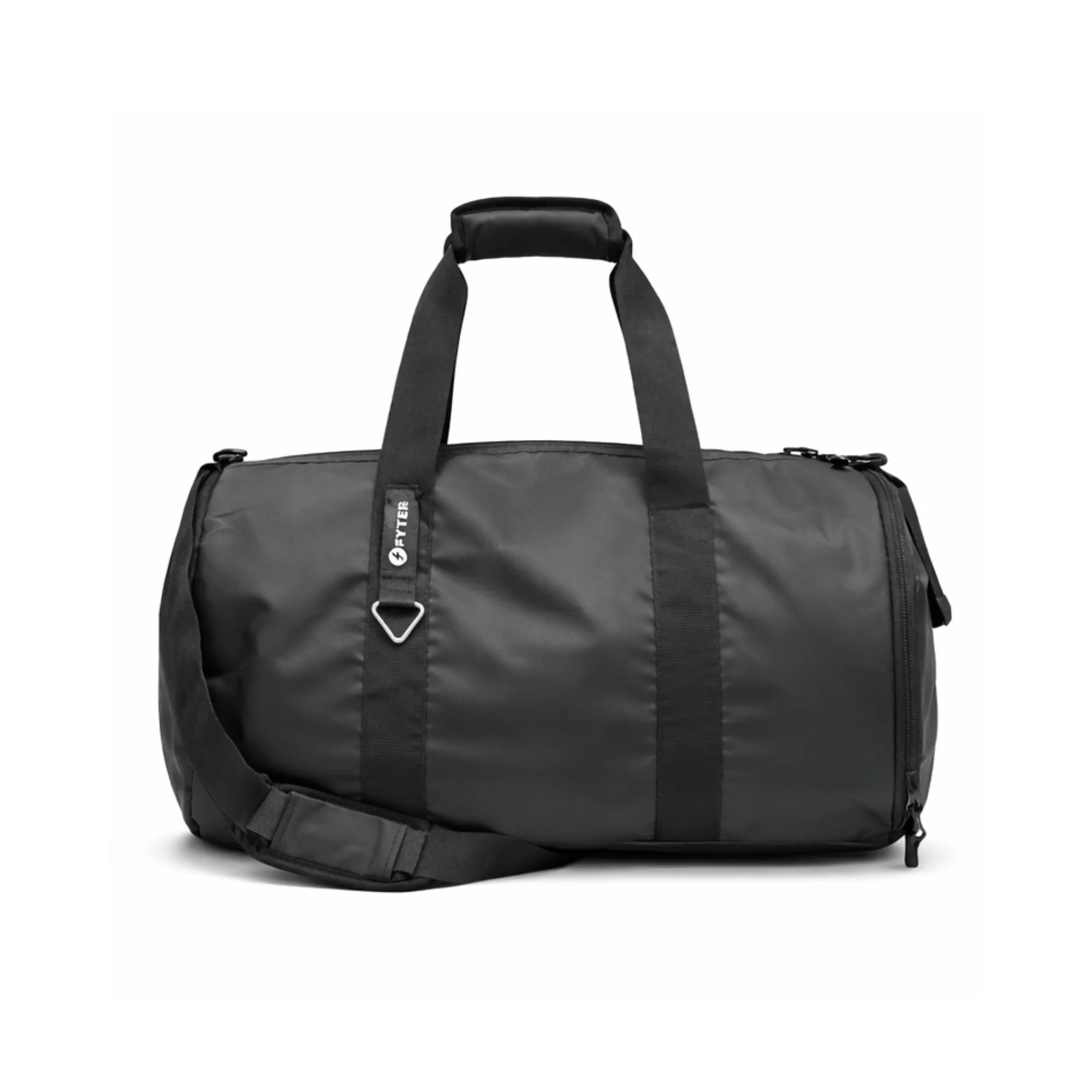 fyter gym bag with shoe compartment black duffle bag with separate shoe storage for gym and travel