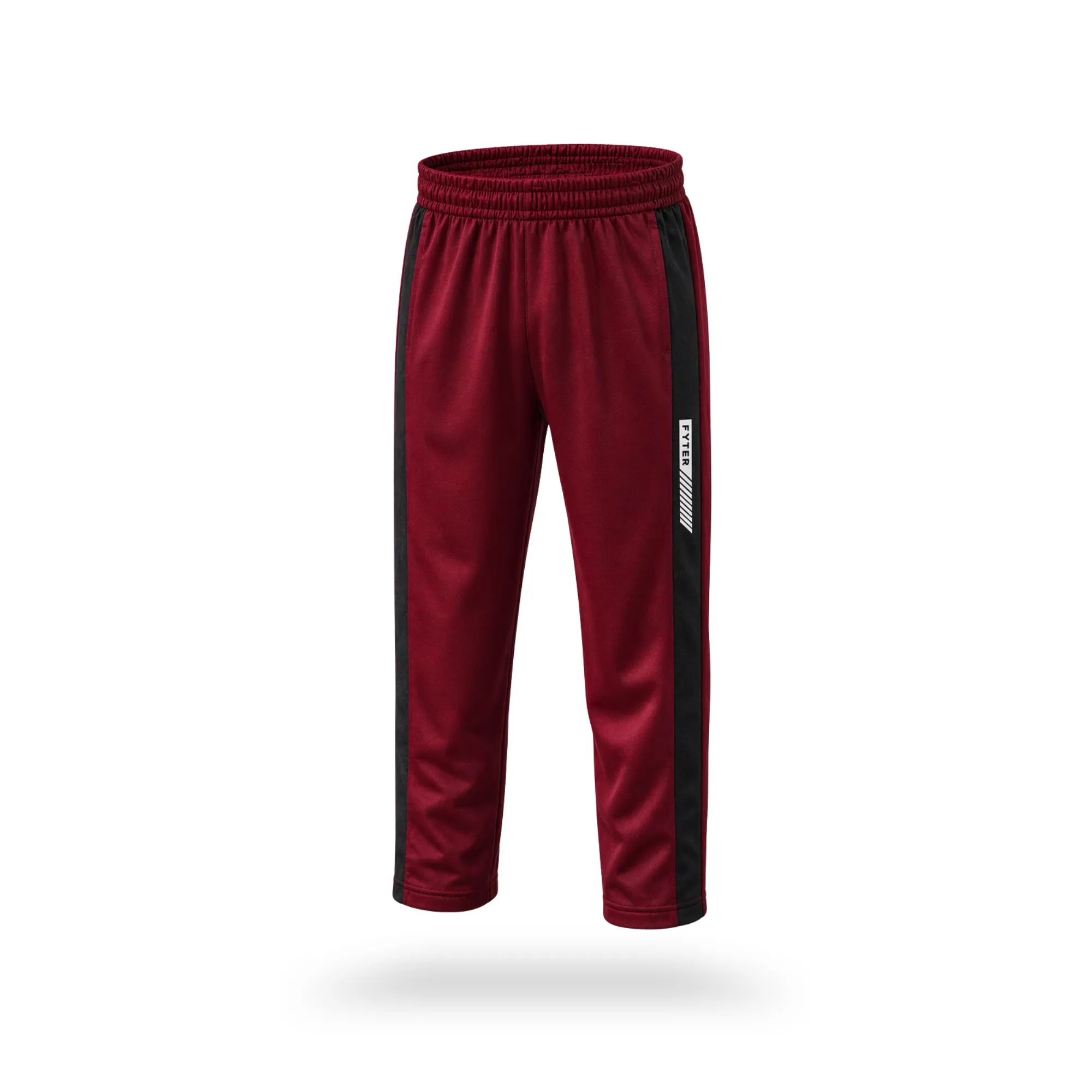 fyter kids micro mesh cricket pants breathable quick dry lightweight red cricket trousers for boys