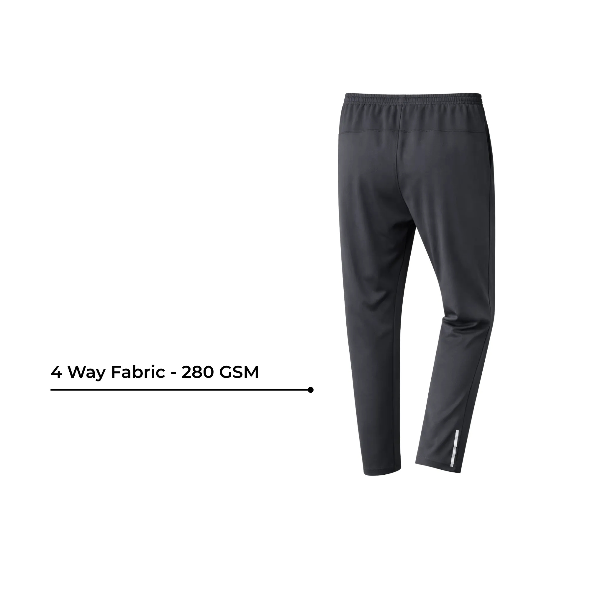 fyter men dri fit track pants combo lightweight 4 way stretch gym running pants pack