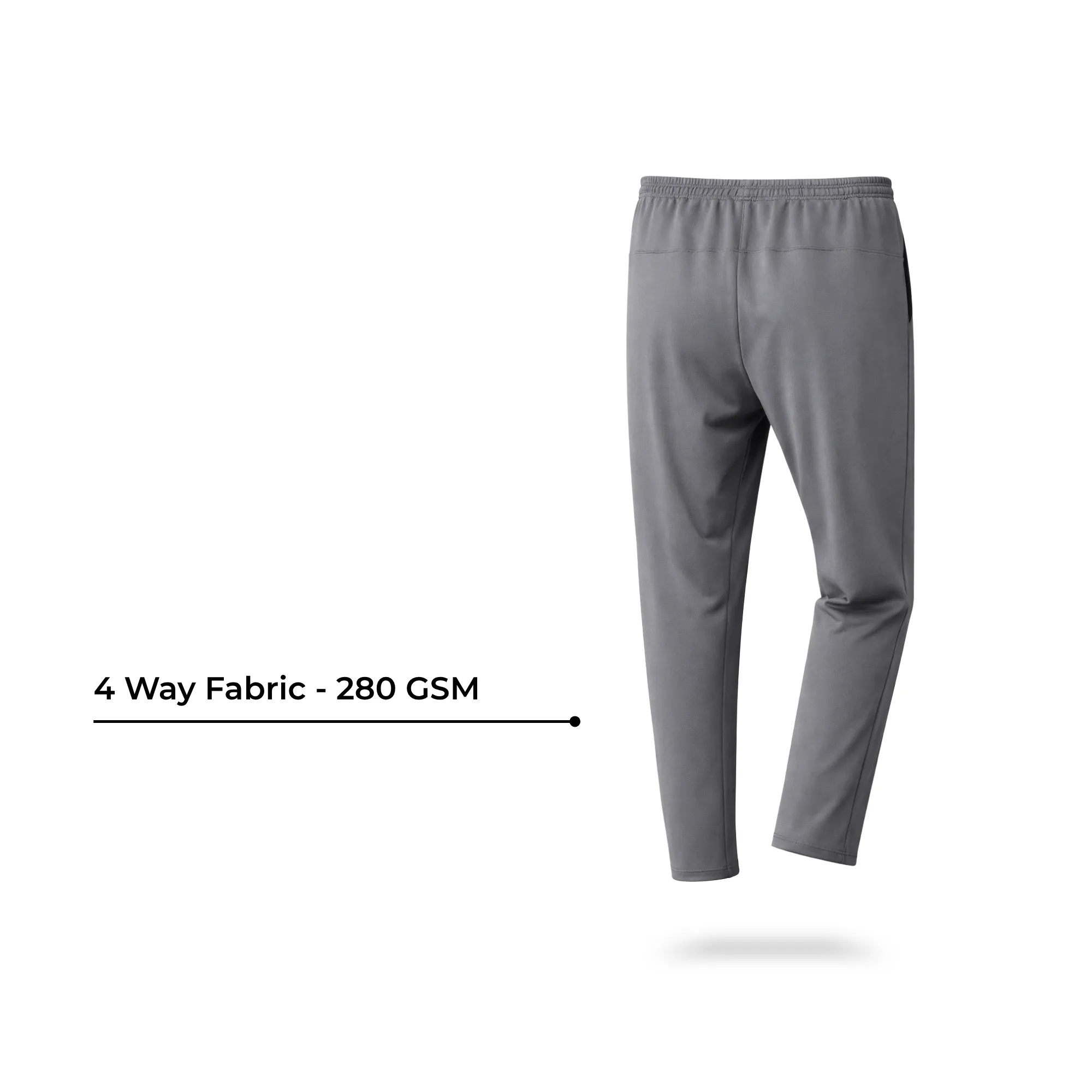 fyter men dri fit track pants combo lightweight 4 way stretch gym running pants pack
