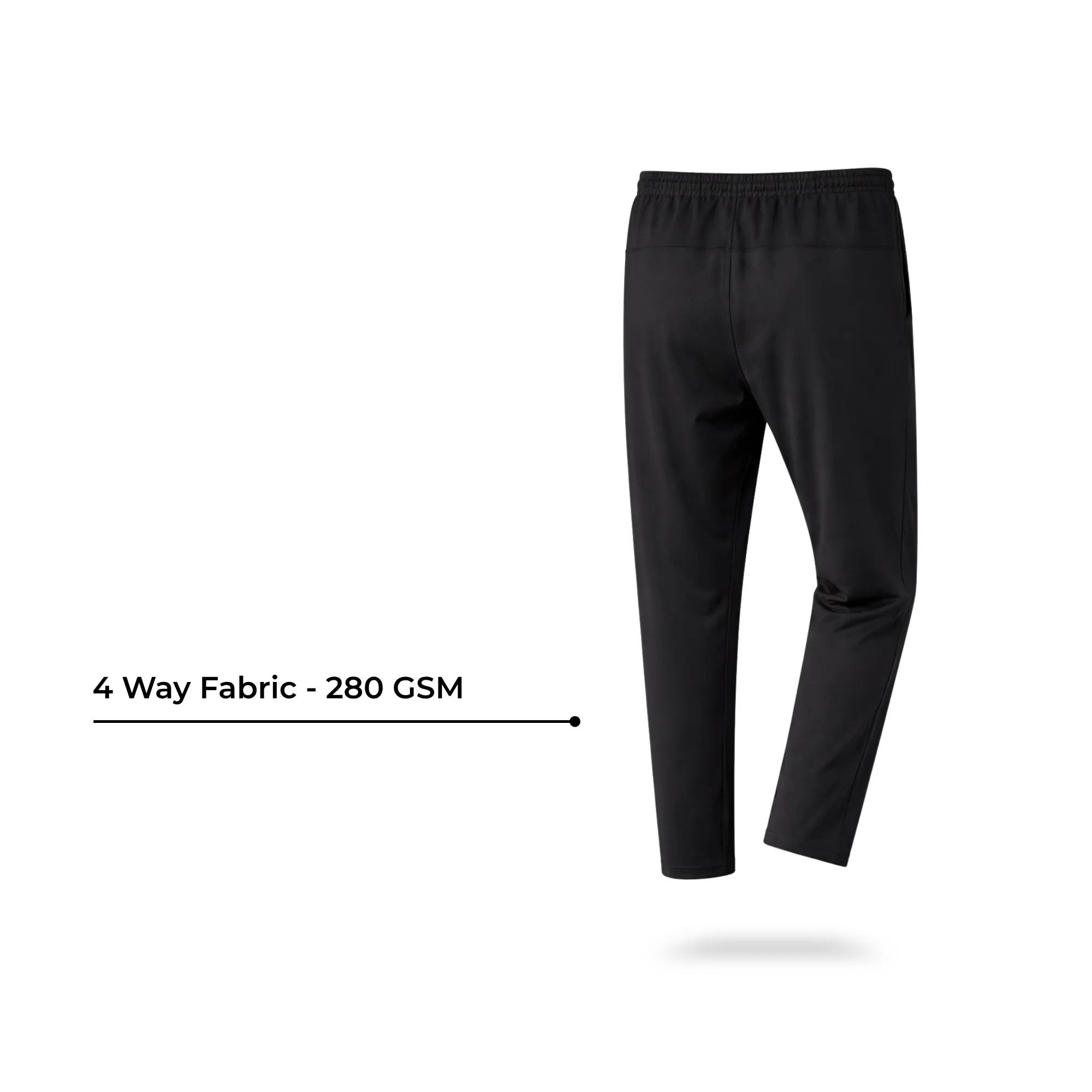 fyter men dri fit track pants combo lightweight 4 way stretch gym running pants pack