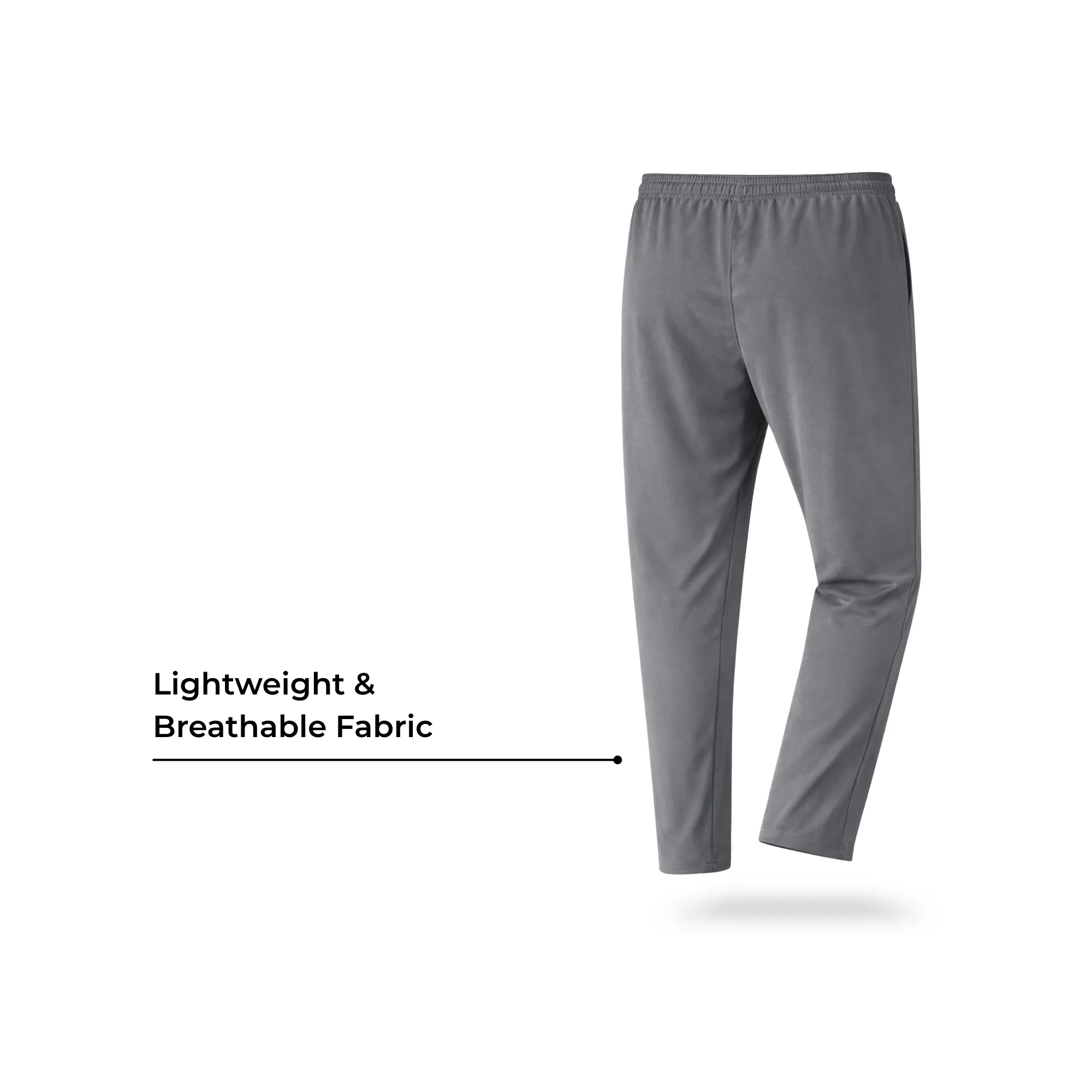 fyter men dri fit track pants combo lightweight 4 way stretch gym running pants pack