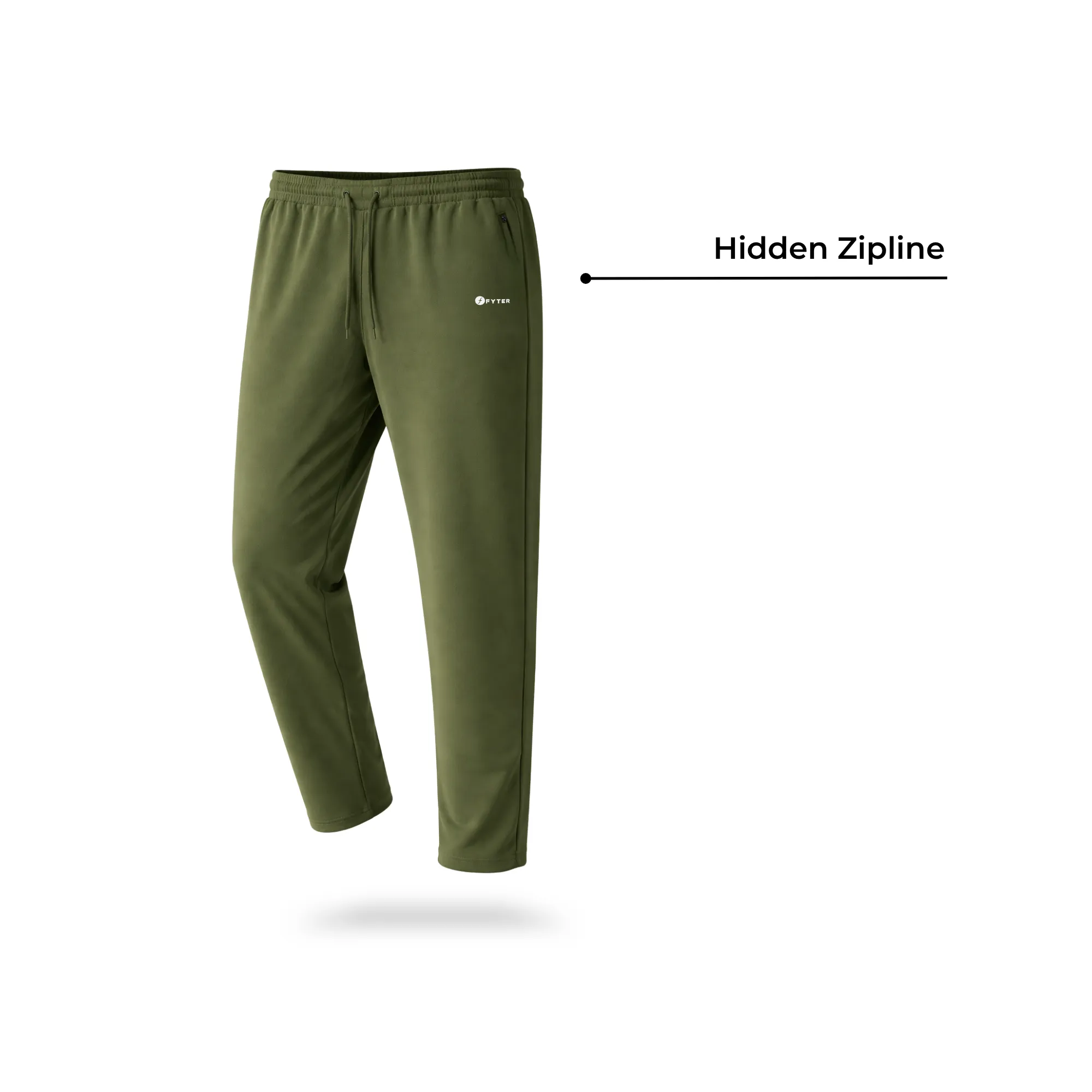 fyter men dri fit track pants combo lightweight 4 way stretch gym running pants pack