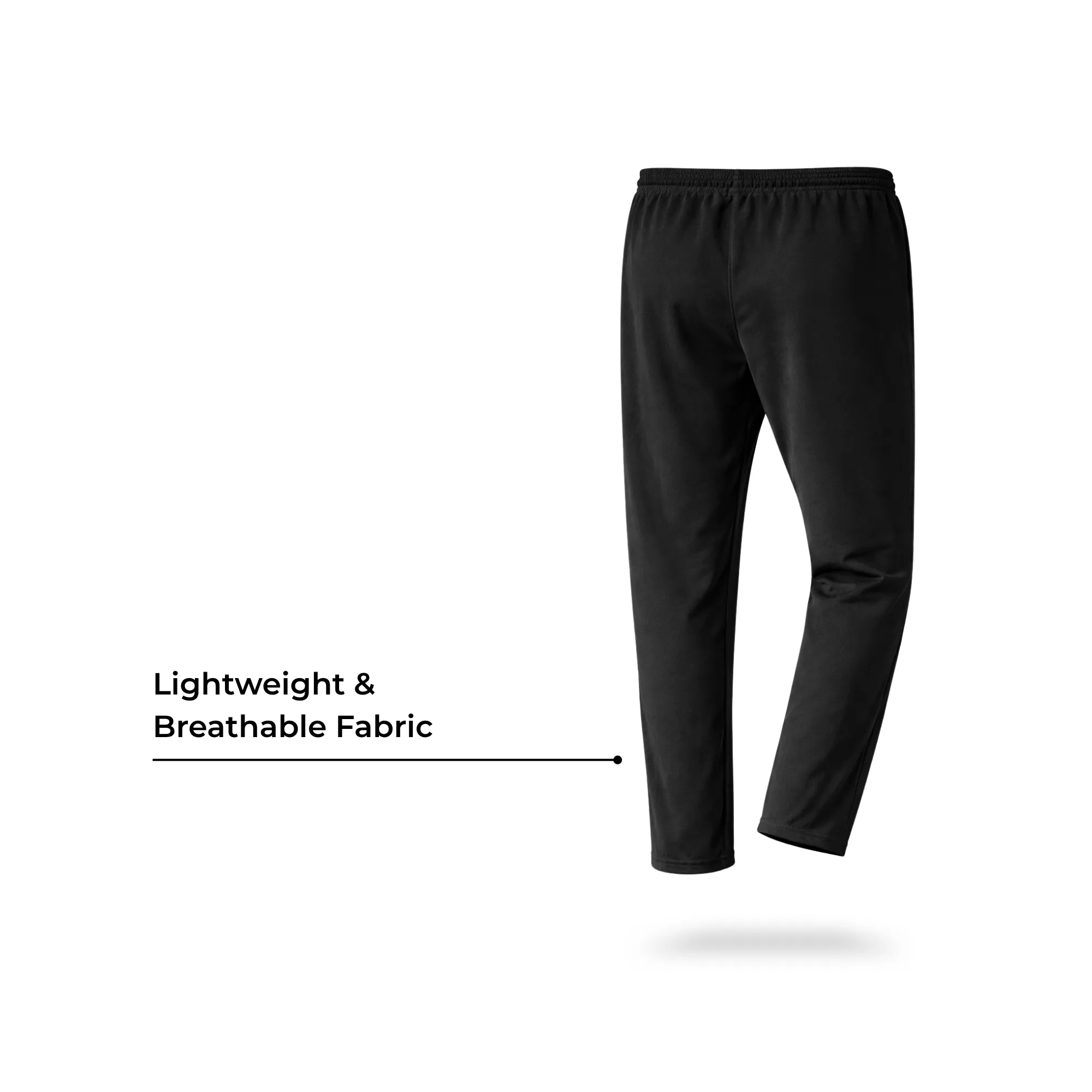 fyter men dri fit track pants combo lightweight 4 way stretch gym running pants pack