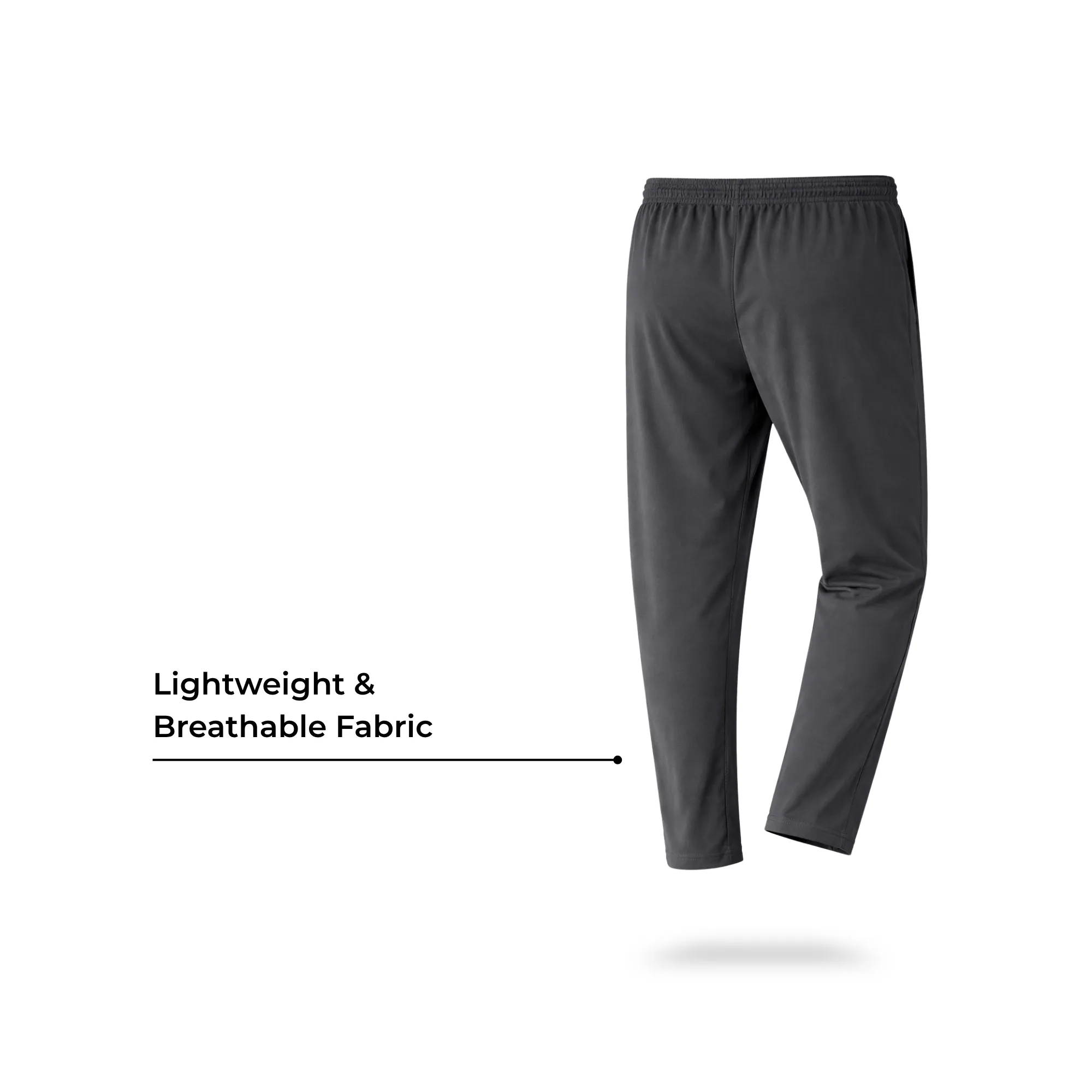 fyter men dri fit track pants combo lightweight 4 way stretch gym running pants pack