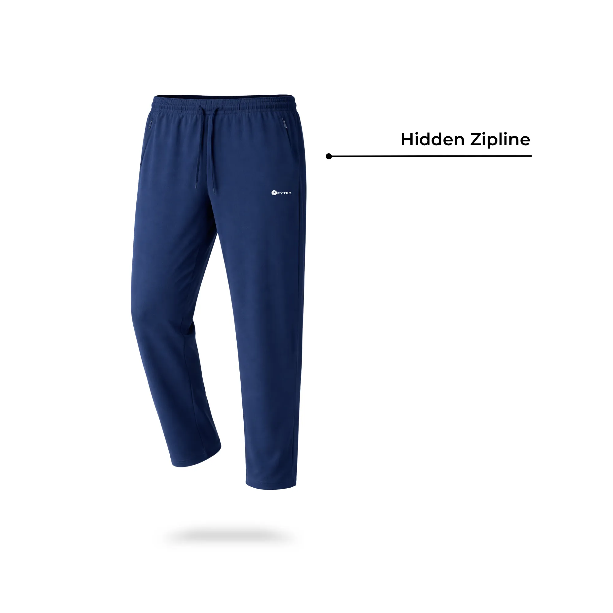 fyter men dri fit track pants combo lightweight 4 way stretch gym running pants pack