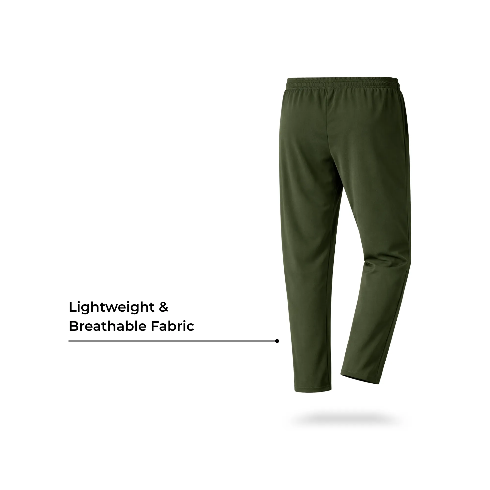 fyter men dri fit track pants combo lightweight 4 way stretch gym running pants pack