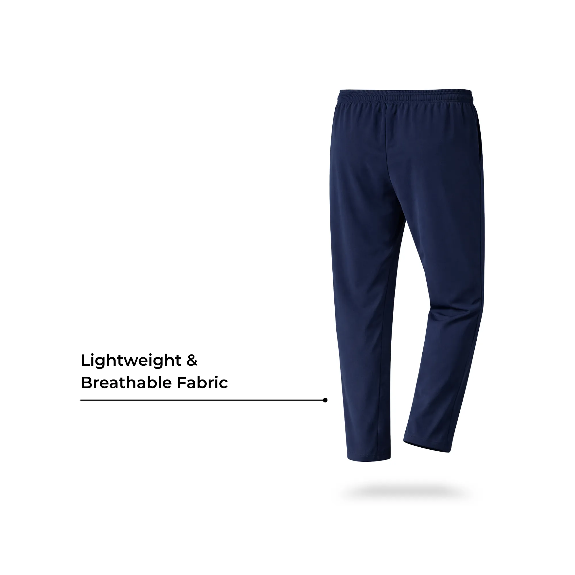 fyter men dri fit track pants combo lightweight 4 way stretch gym running pants pack