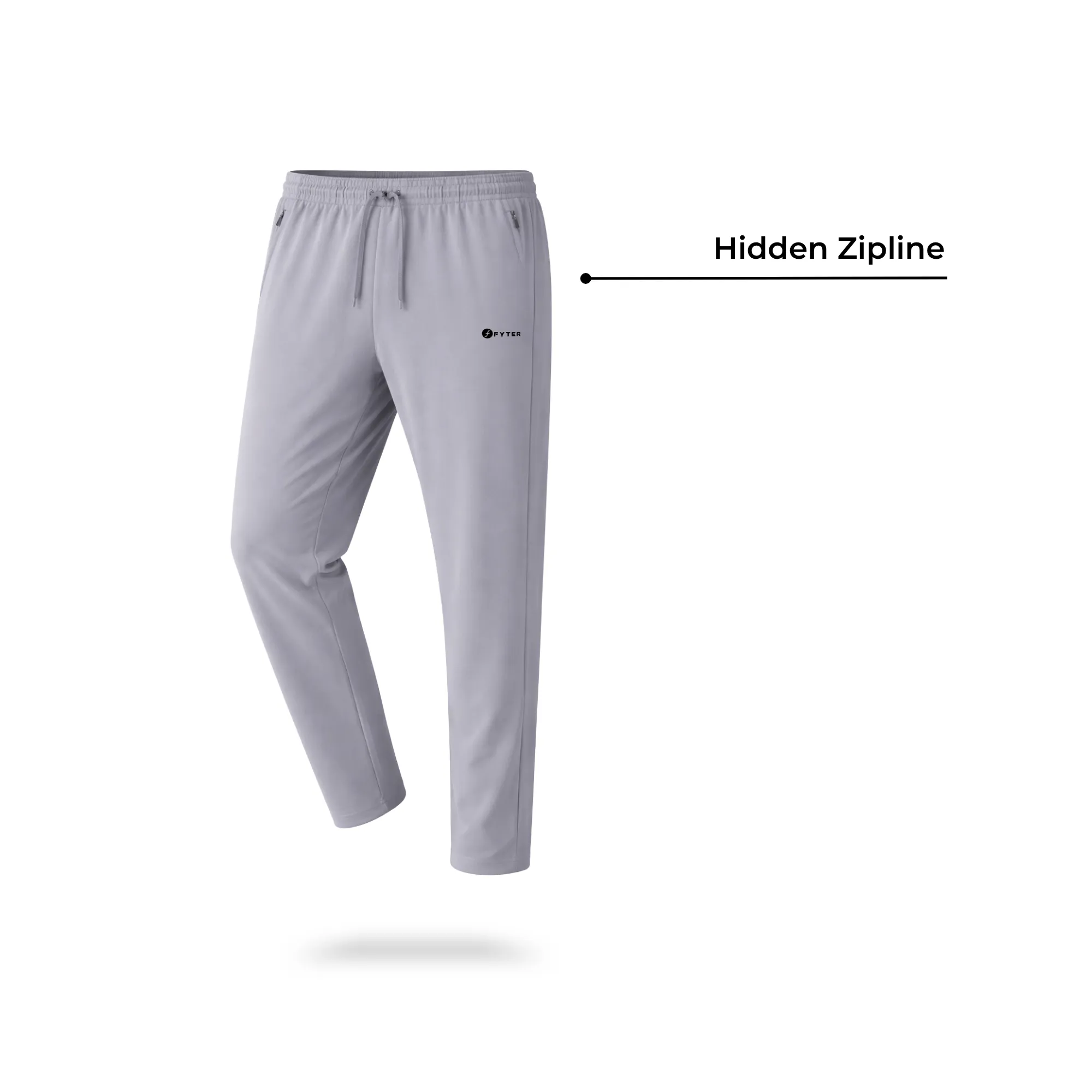 fyter men dri fit track pants combo lightweight 4 way stretch gym running pants pack