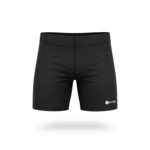 fyter compression tee black full sleeve dri-fit compression t shirt for gym and training