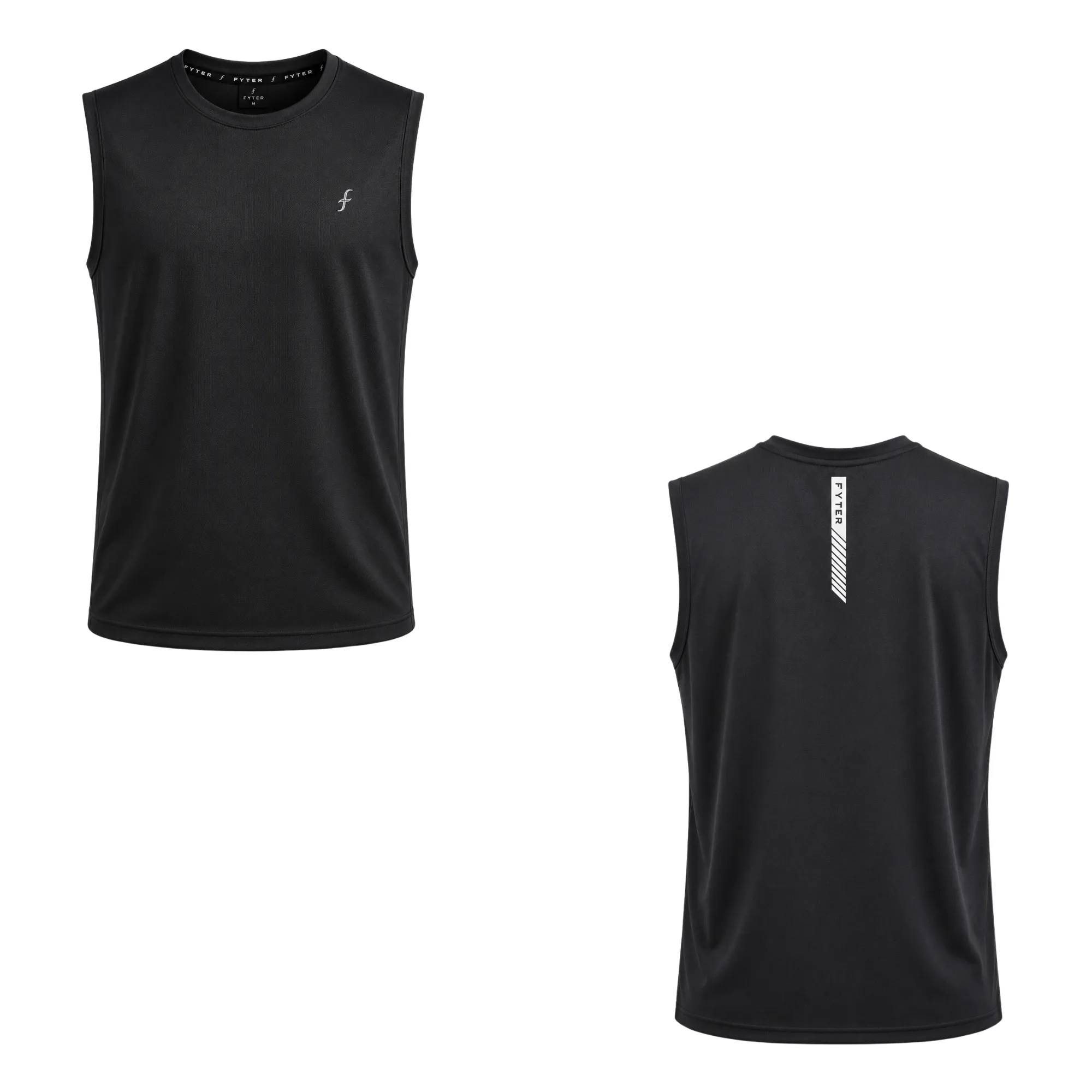fyter active training tank mens red sleeveless dri-fit sports tank top