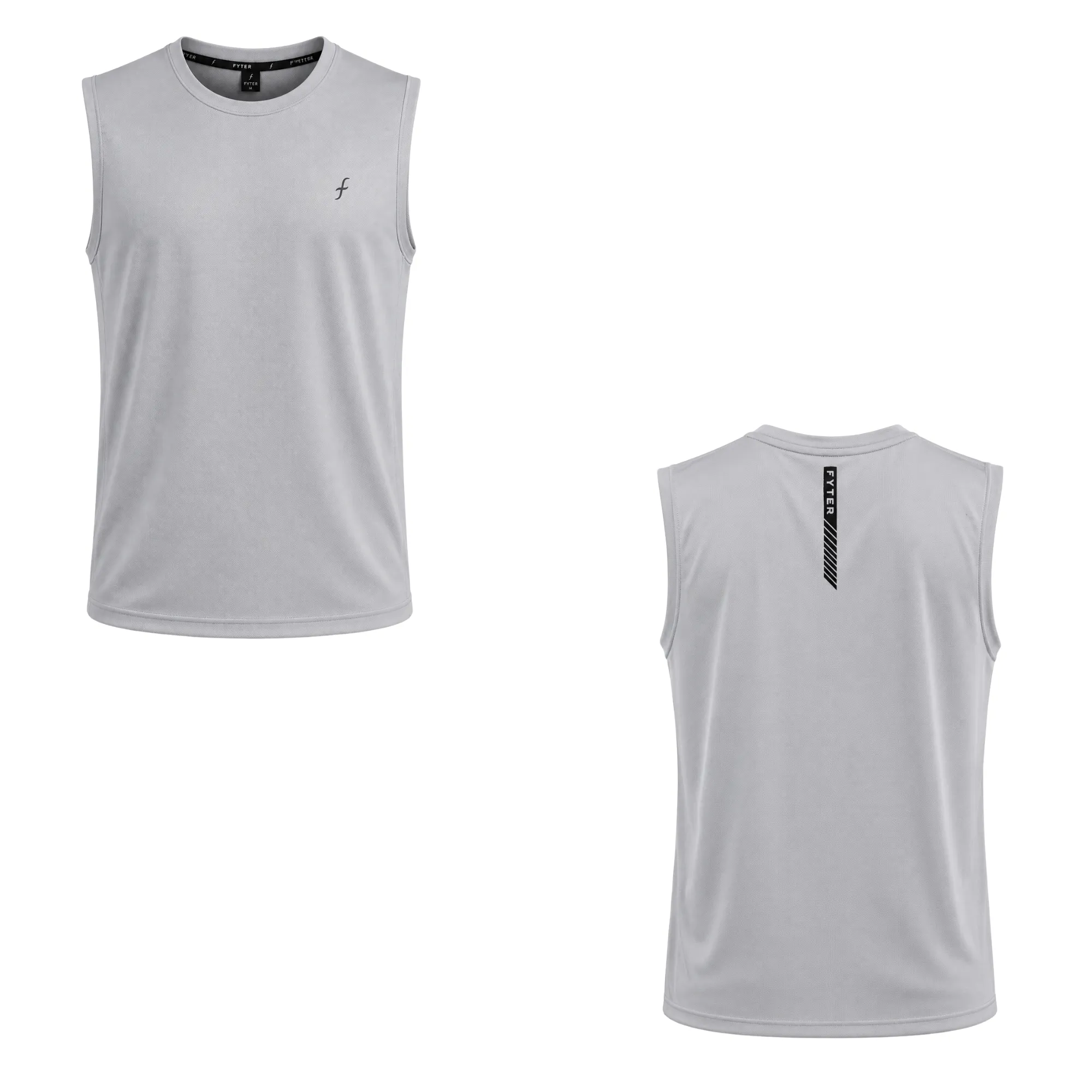 fyter active training tank mens red sleeveless dri-fit sports tank top