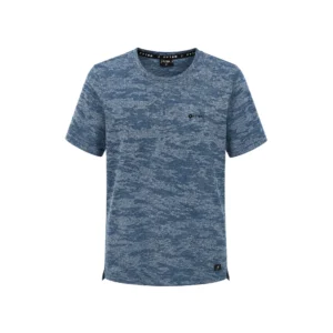 fyter mens dri fit melange t shirt lightweight breathable sports t shirt for gym running training and everyday wear