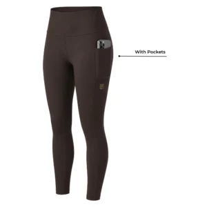 fyter women gym tights with pockets high waist dri fit workout leggings for yoga running gym training